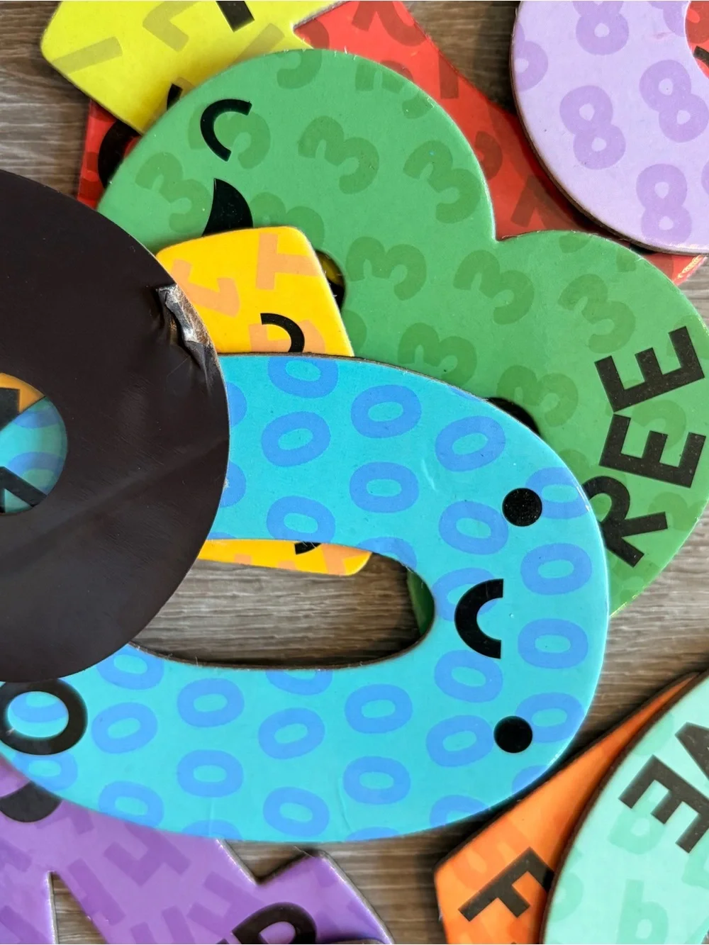 Number magnets